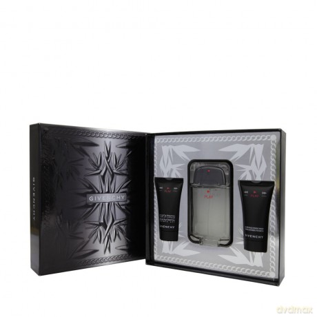 Givenchy Play Zestaw Dla Mężczyzny (Woda Toaletowa 100ml + Żel Po Goleniu 50ml+ Żel Pod Prysznic 50ml) [PERFUMY]+[2xKOSMETYKI]