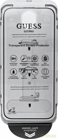 Szkło hartowane Guess Screen Protector 2.5D Outline na iPhone 16 Pro