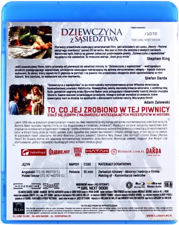 Dziewczyna z sąsiedztwa (2007) [Blu-Ray]