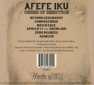 Afefe Iku: Order Of Direction [CD]