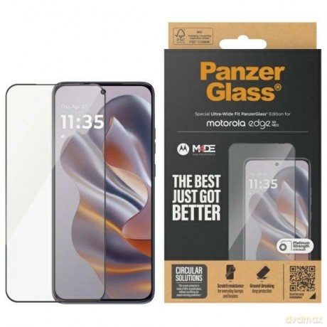 Szkło hartowane PanzerGlass Ultra-Wide Fit na Motorola Edge 50 Neo