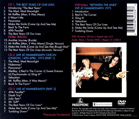 Steve Harley & Cockney Rebel : The Best Years Of Our Lives - Definitive Edition [3CD]+[DVD]