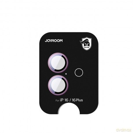 Szkło ochronne Joyroom JR-MFY0259 na obiektywy iPhone 16/16 Plus - różowe