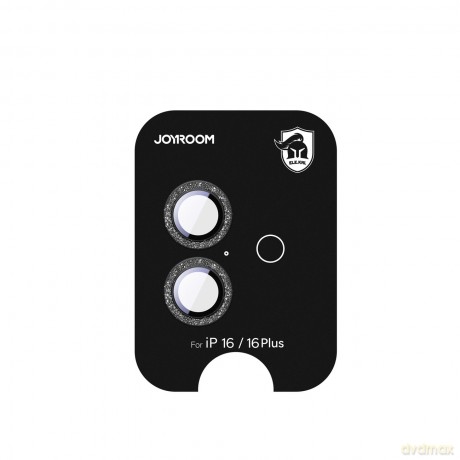 Szkło ochronne Joyroom JR-MSF0298 na obiektywy iPhone 16/16 Plus - czarne