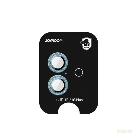 Szkło ochronne Joyroom JR-MSF0301 na obiektywy iPhone 16/16 Plus - zielone