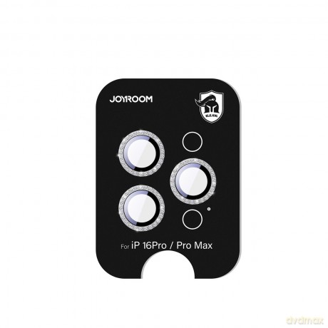 Szkło ochronne Joyroom JR-MSJ0309 na obiektywy iPhone 16 Pro/16 Pro Max - tytanowe