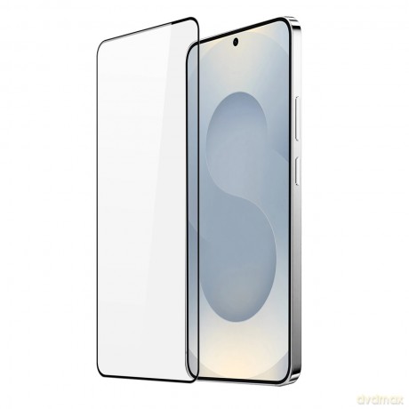 Szkło prywatyzujące Dux Ducis hartowane na Samsung S25 - z czarną ramką