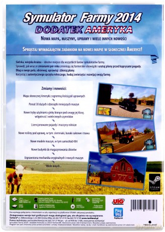 Symulator Farmy 2014 Dodatek Ameryka [GRA PC]