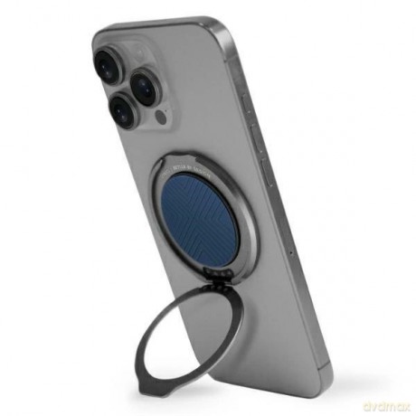 Uchwyt z podstawką UNIQ Gripfit 360 Magnetic Mount&Kickstand MagSafe - niebieski