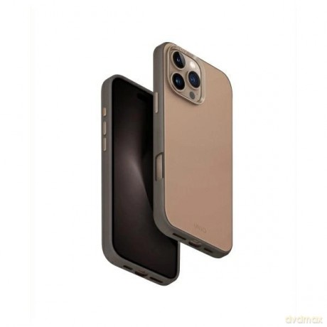 UNIQ etui Lyden DS iPhone 16 Pro Max 6.9" Magclick Charging brązowo-szary/flint grey