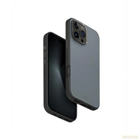 UNIQ etui Lyden DS iPhone 16 Pro Max 6.9" Magclick Charging niebiesko-czarny/washed blue-black