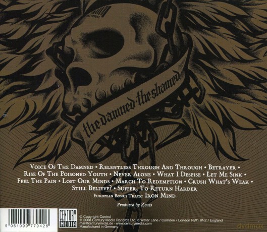 Terror: The Damned, The Shamed [CD]