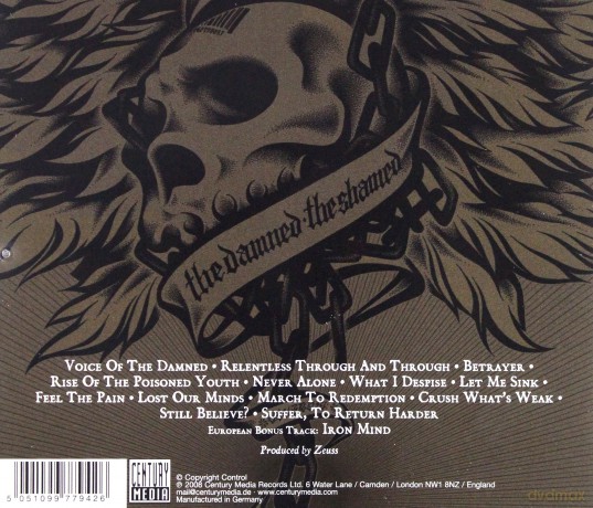 Terror: The Damned, The Shamed [CD]