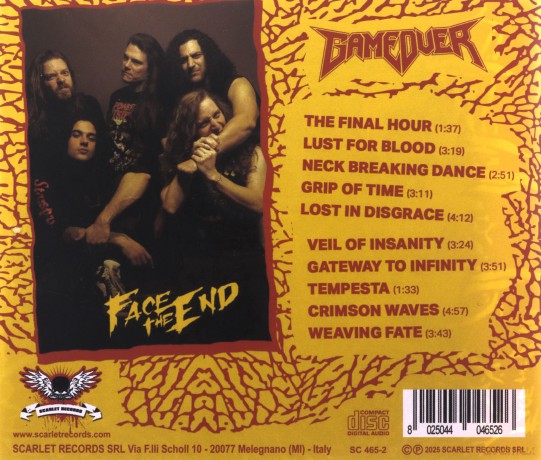 Game Over: Face The End [CD]