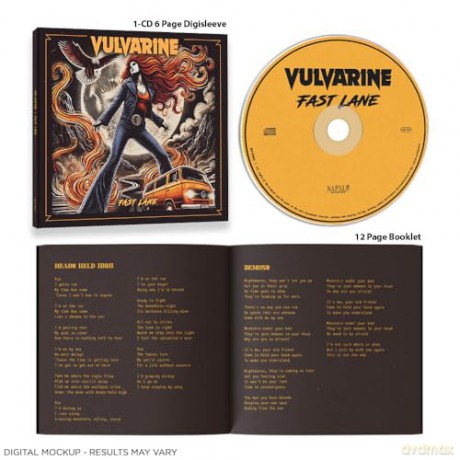 Vulvarine: Fast Lane (digipack) [CD]