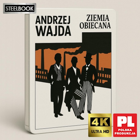 Ziemia obiecana (steelbook) [Blu-Ray 4K]+[Blu-Ray]