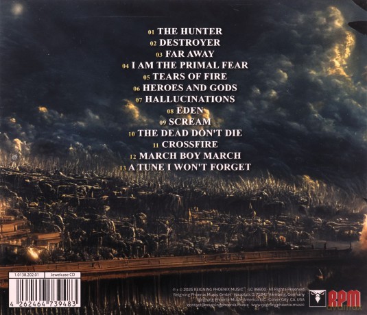Primal Fear: Domination [CD]