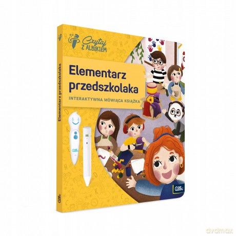 Czytaj z Albikiem. Książka Elementarz Przedszkolaka [KSIĄŻKA]
