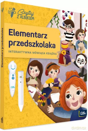 Czytaj z Albikiem. Książka Elementarz Przedszkolaka [KSIĄŻKA]