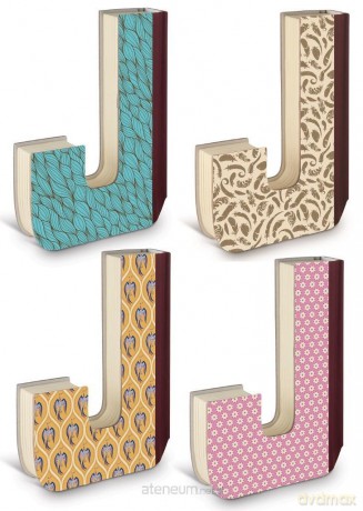 Alphabooks Notatnik litera - J
