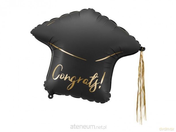 Balon foliowy Czapka Congrats! 60x55cm