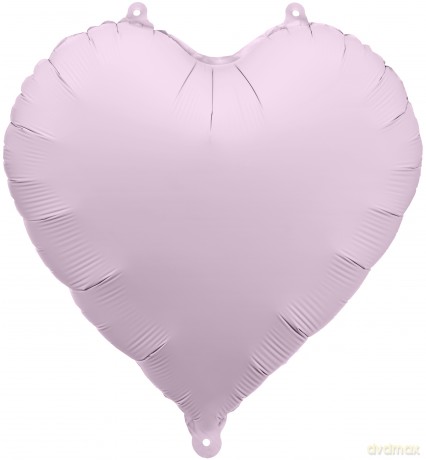 Balon foliowy Serce 45cm fiolet