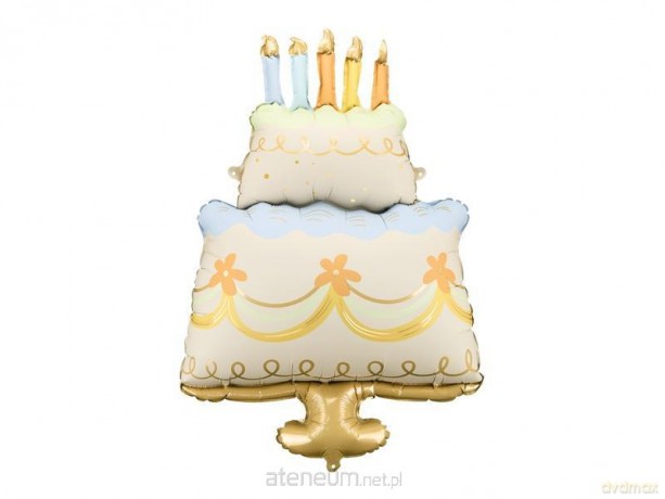 Balon foliowy Tort 62x104cm