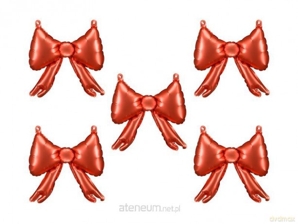 Balony foliowe do girland Kokardy 25,5x25cm 5szt