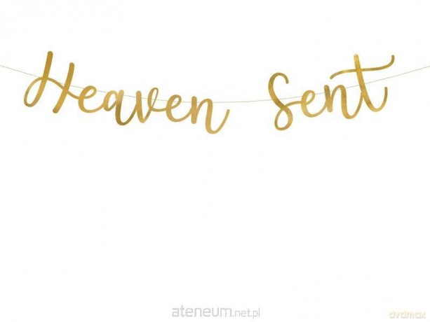 Baner Heaven Sent złoty 14,5x85cm