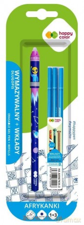 Długopis wymazywalny Space 2 + wkłady 3szt