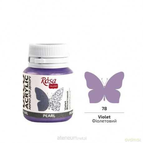 Farba akrylowa perłowa violet 78 20ml