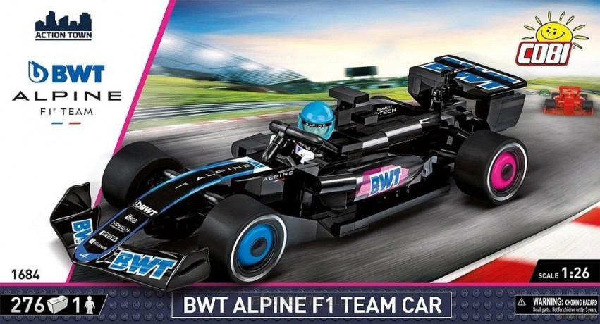 Formuła 1 - BWT Alpine F1 Team Car [KLOCKI]