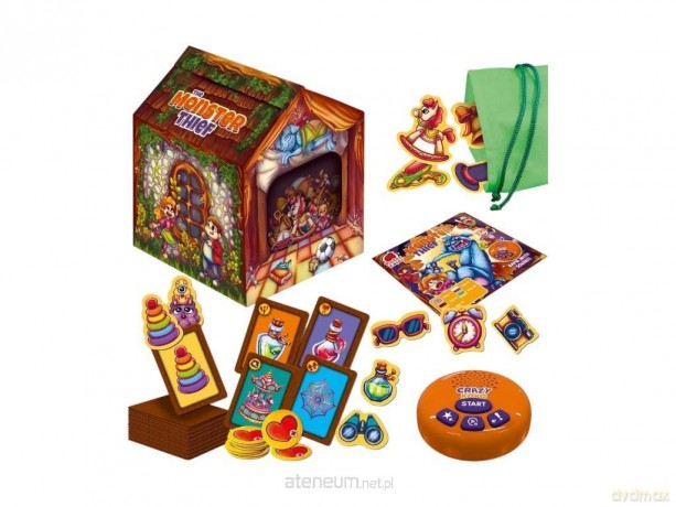Gra z dźwiękiem. Złodziejski potwór [GRA PLANSZOWA]