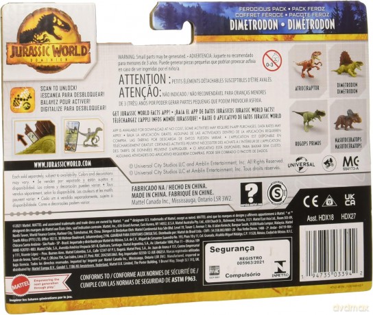 Jurassic World Dinozaur Figurka Diametrodon [FIGURKA]