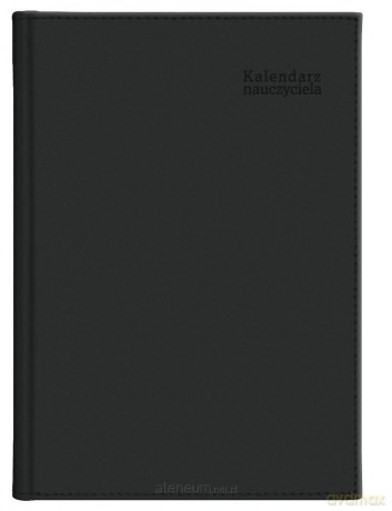 Kalendarz nauczyciela 2025/26 A5 tygodniowy Vivella czarny [KALENDARZ]