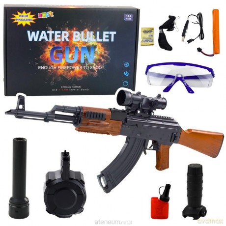 Karabin AK na kulki wodne hydrożelowe 96cm