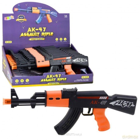 Karabin elektryczny AK47 ze światłem i dźwiękiem