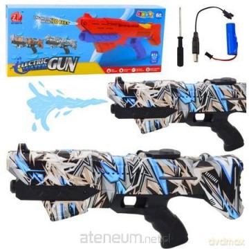 Karabin na wodę elektryczny niebieski zasięg 10m
