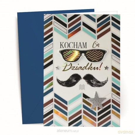 Karnet Kocham Cię Dziadku