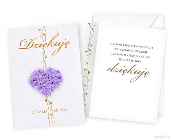 Karnet Podziękowania