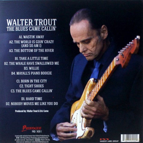 Walter Trout: The Blues Came Callin [2xWinyl]