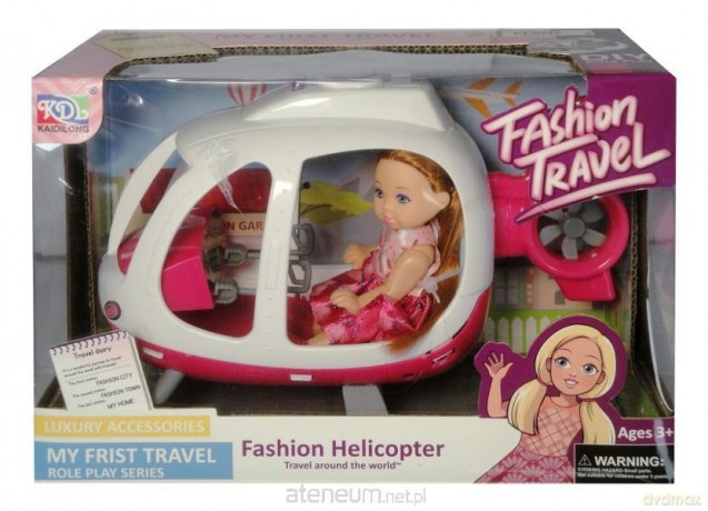 Lalka w helikopterze