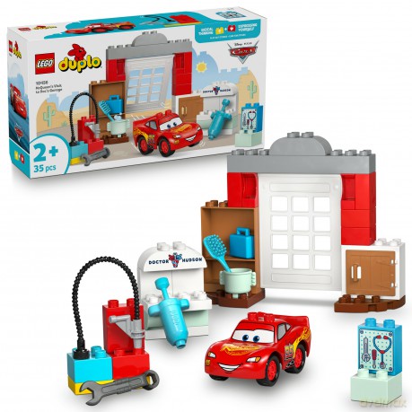 LEGO DUPLO Wizyta McQueena w warsztacie (10456) [KLOCKI]