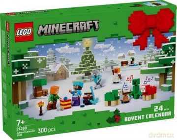 LEGO MINECRAFT Kalendarz adwentowy na 2025 (21280) [KLOCKI]