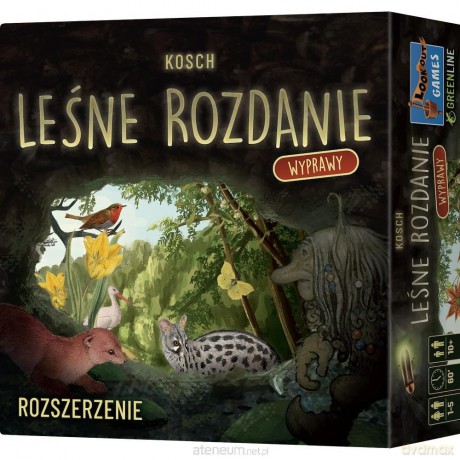 Leśne rozdanie: Wyprawy [KARTY]