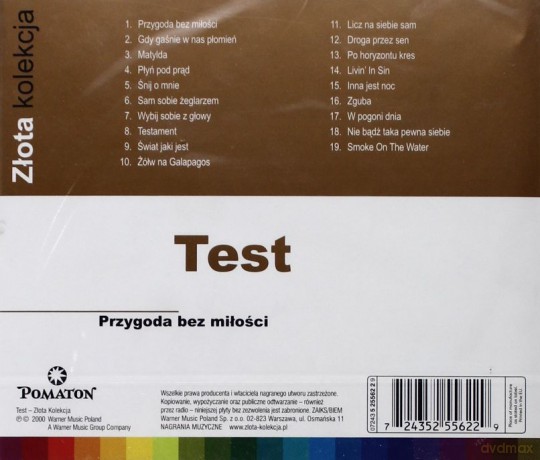 Test: Złota Kolekcja [CD]