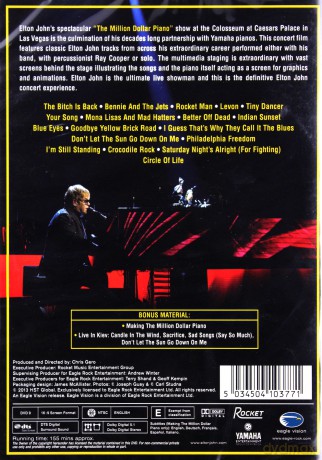 Elton John: The Million Dollar Piano [DVD]