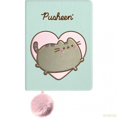 Notatnik pluszowy A5/96K Pusheen