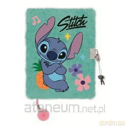 Pamiętnik z kłódką A5/96K włochacz Stitch