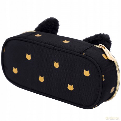 Piórnik Astrabag Fluffy Kitty Black AC6
